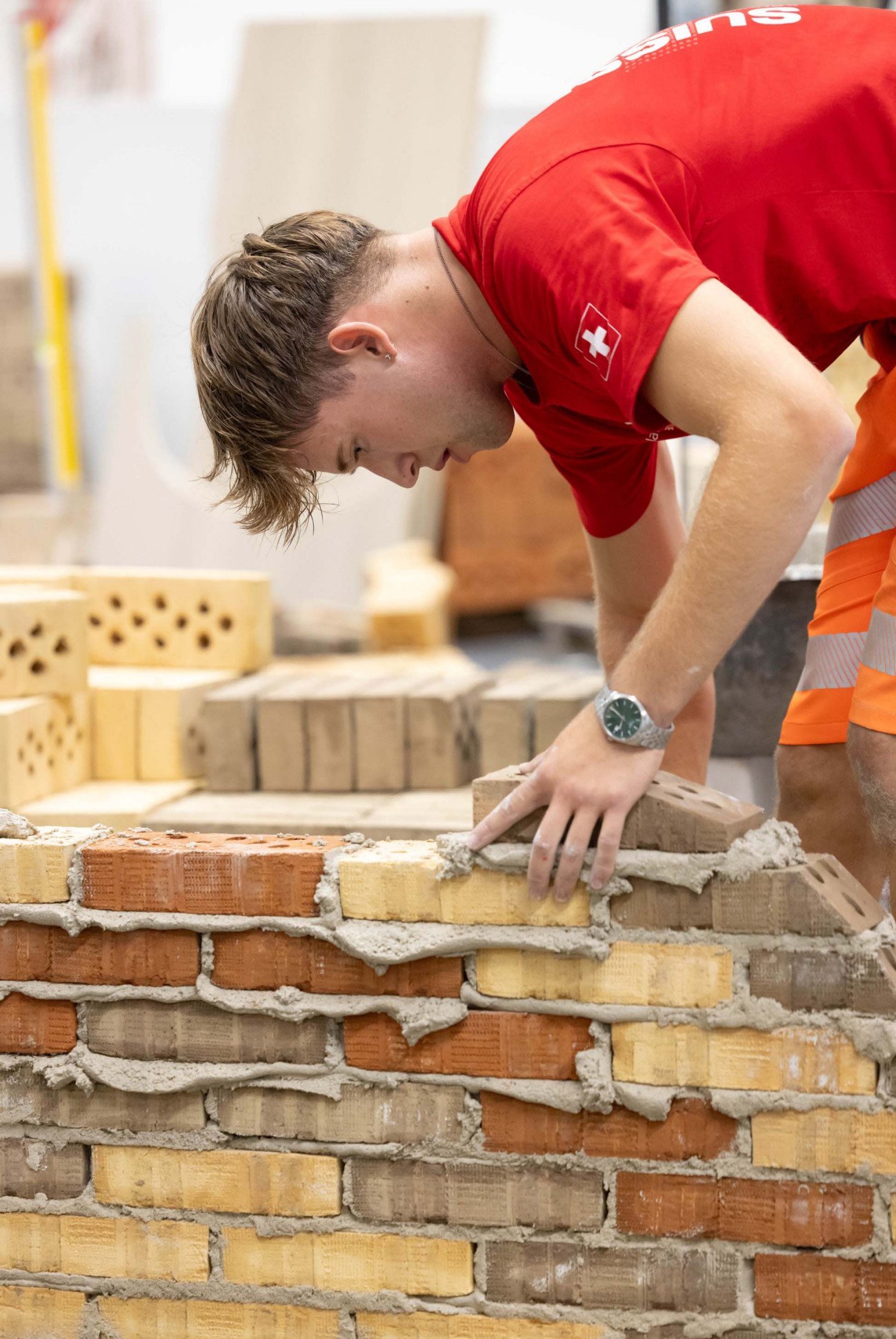 Mattia EuroSkills 2025 Wettkampf