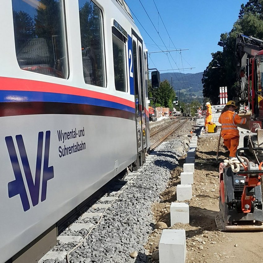 Sanierung Haltestelle Binzenhof Aarau
