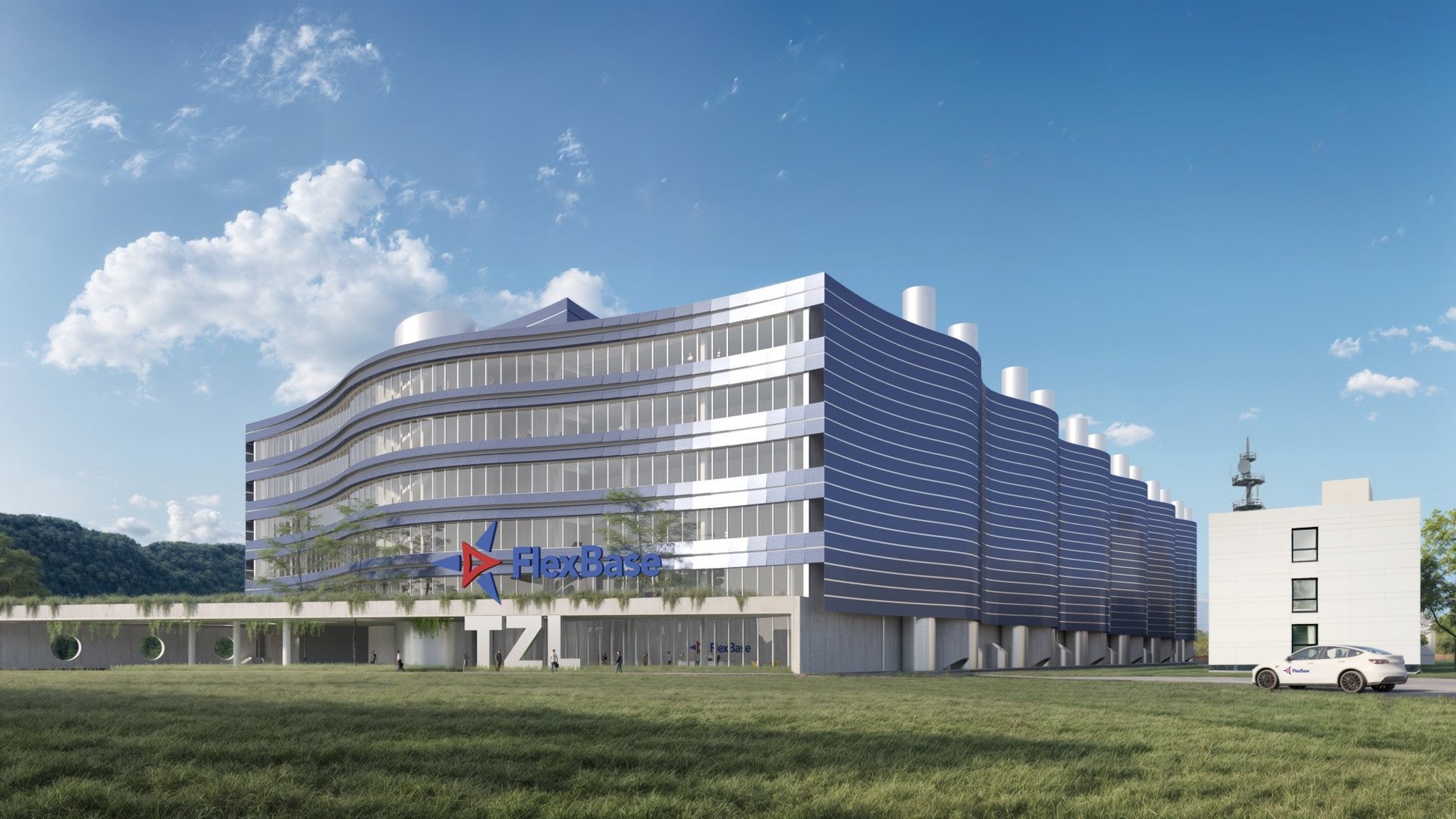 Neubau Technologiezentrum Laufenburg Visualisierung 