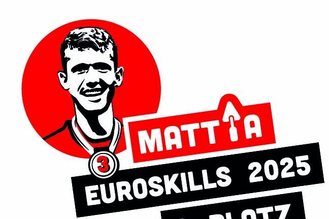 Mattia EuroSkills 3. Platz 