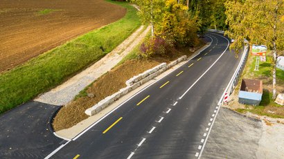 Strassensanierung am Bözbergpass