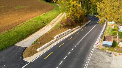 Strassensanierung am Bözbergpass