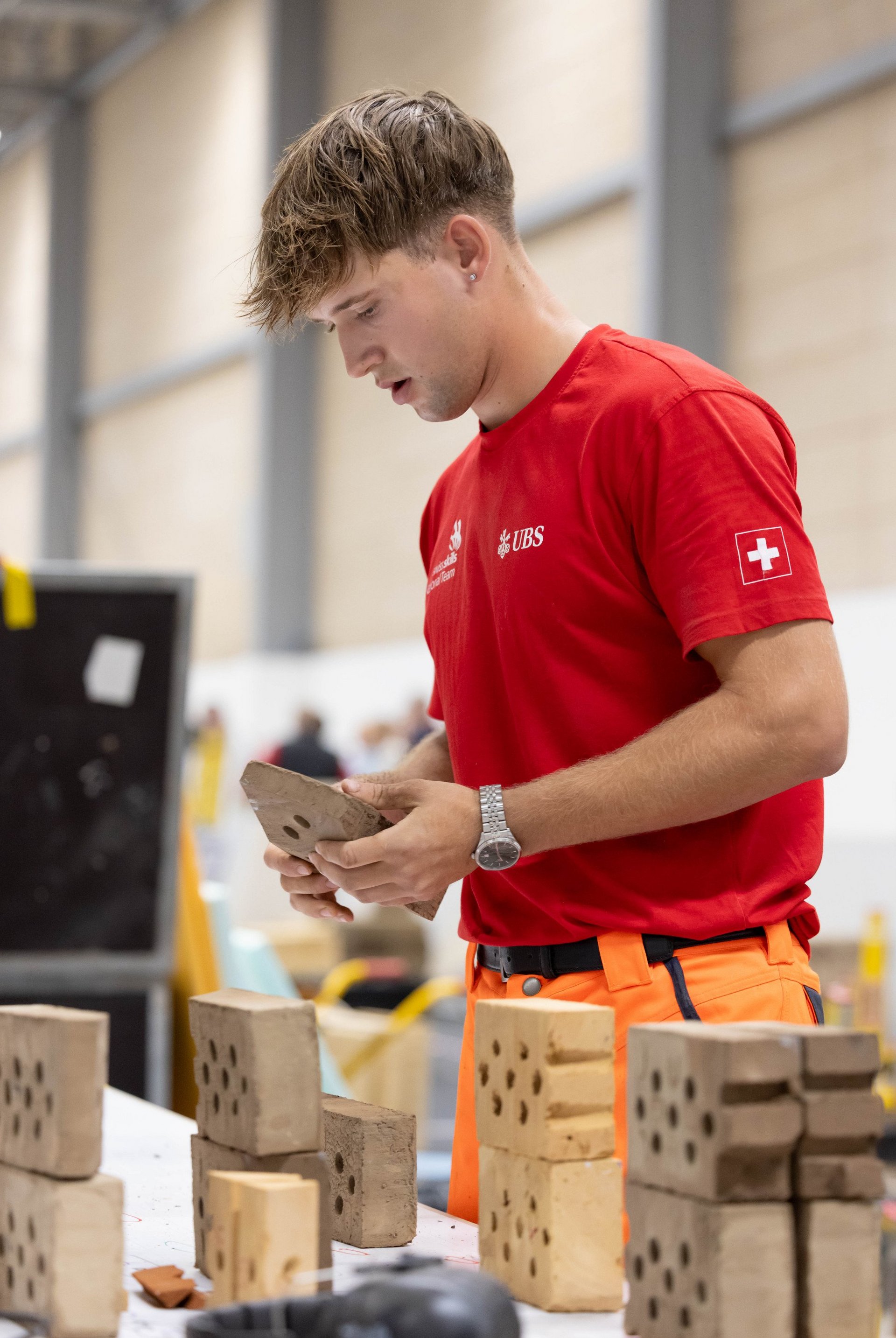 Mattia EuroSkills 2025 Wettkampf