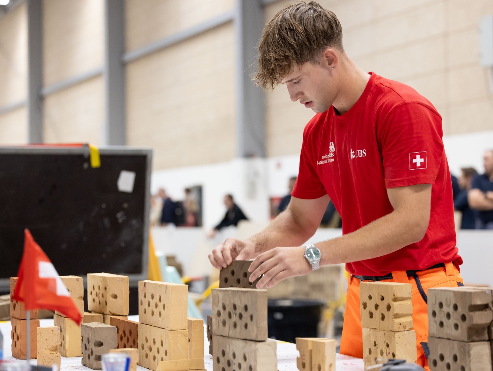 Mattia EuroSkills 2025 Wettkampf