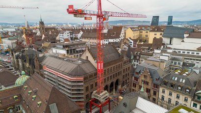 Hier geht die Post ab: Umbau Hauptpost Basel