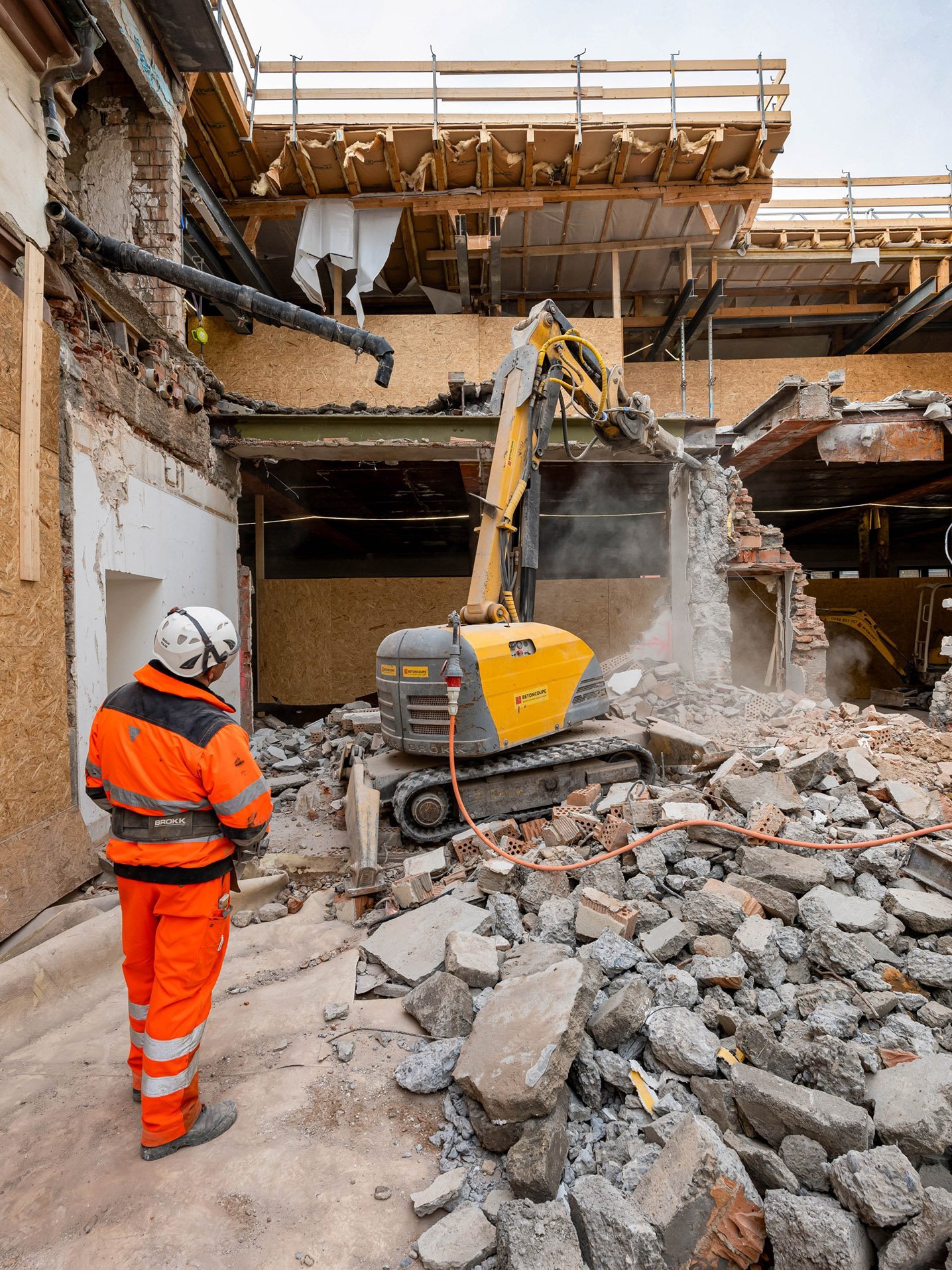 Umbau Basel alte Hauptpost Brokk