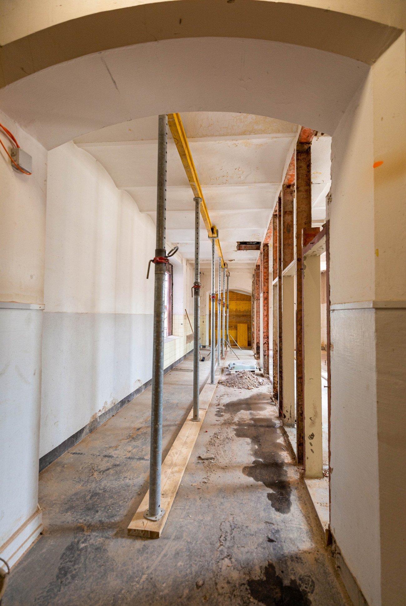 Umbau Kaserne Basel Entkernung