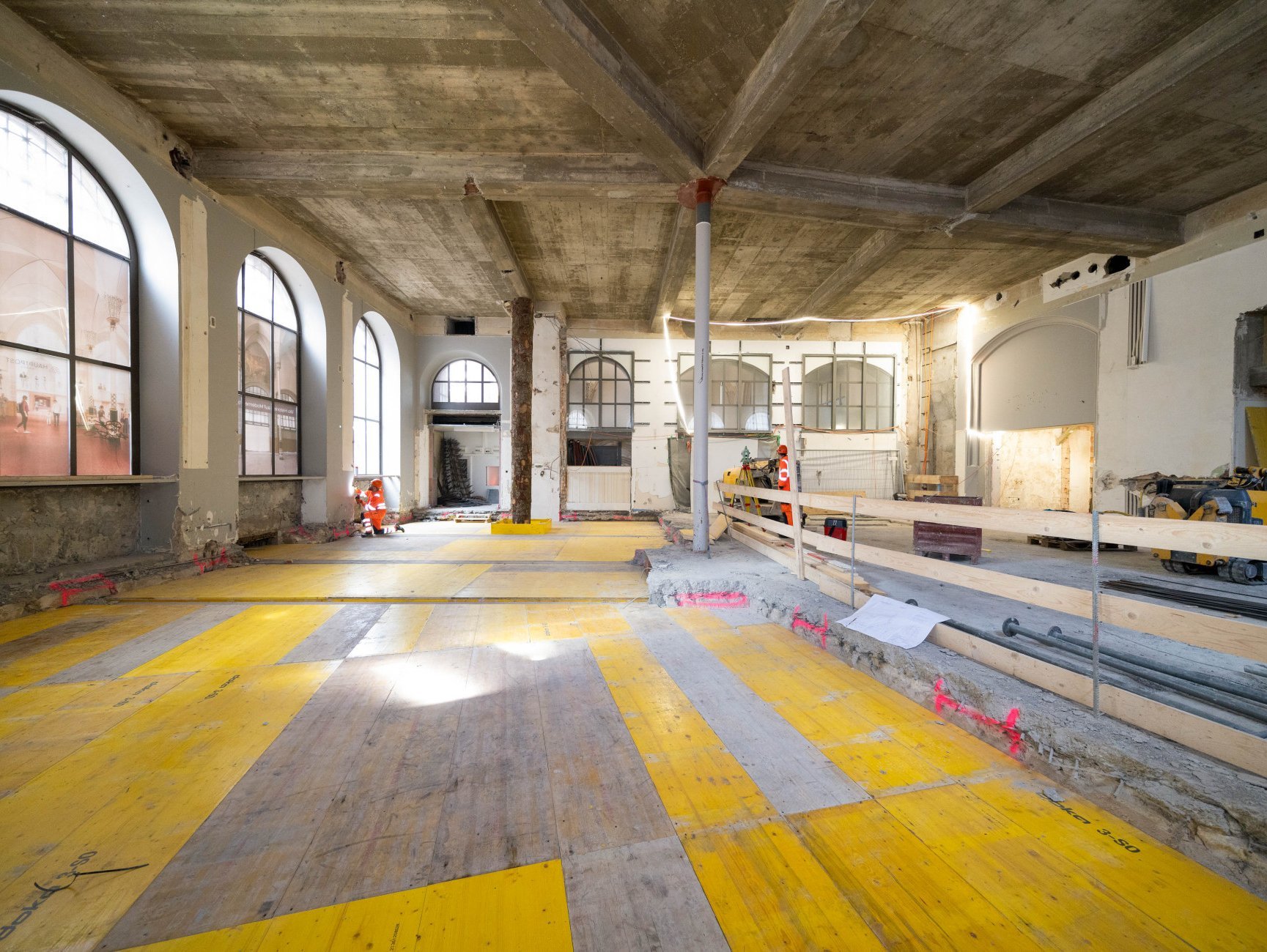 Umbau Sanierung Basel alte Hauptpost