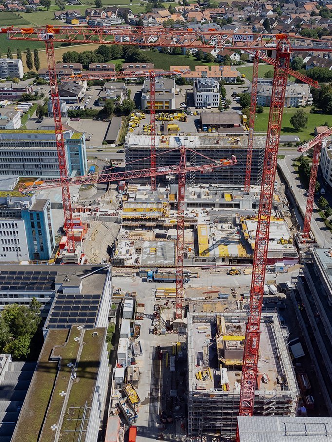 Gewerbebau ZWHATT Regensdorf Baufeld G