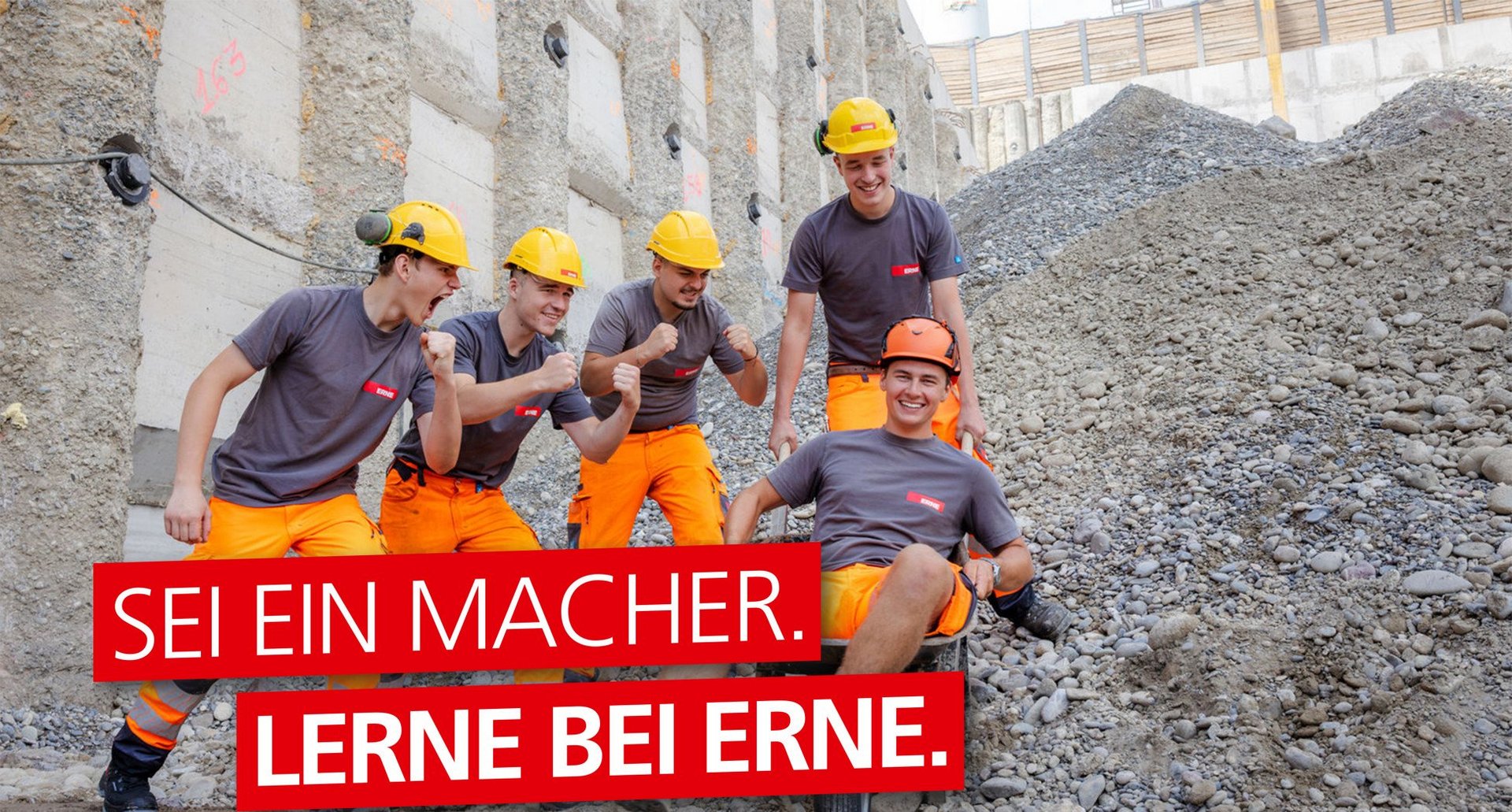 ERNE AG Bauunternehmung Lernende ERNE AG Bauunternehmung Lernende