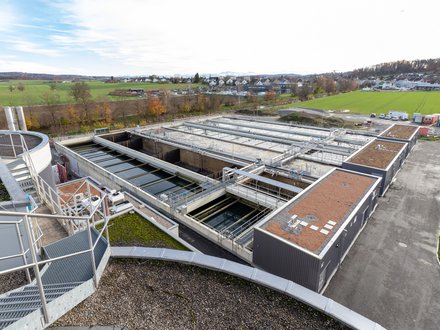 Niederglatt Hochbau Ausbau ARA Fischbach-Glatt