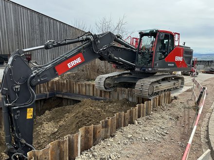 Tiefbau Steinmaur Wassertransportleitung Wehntal