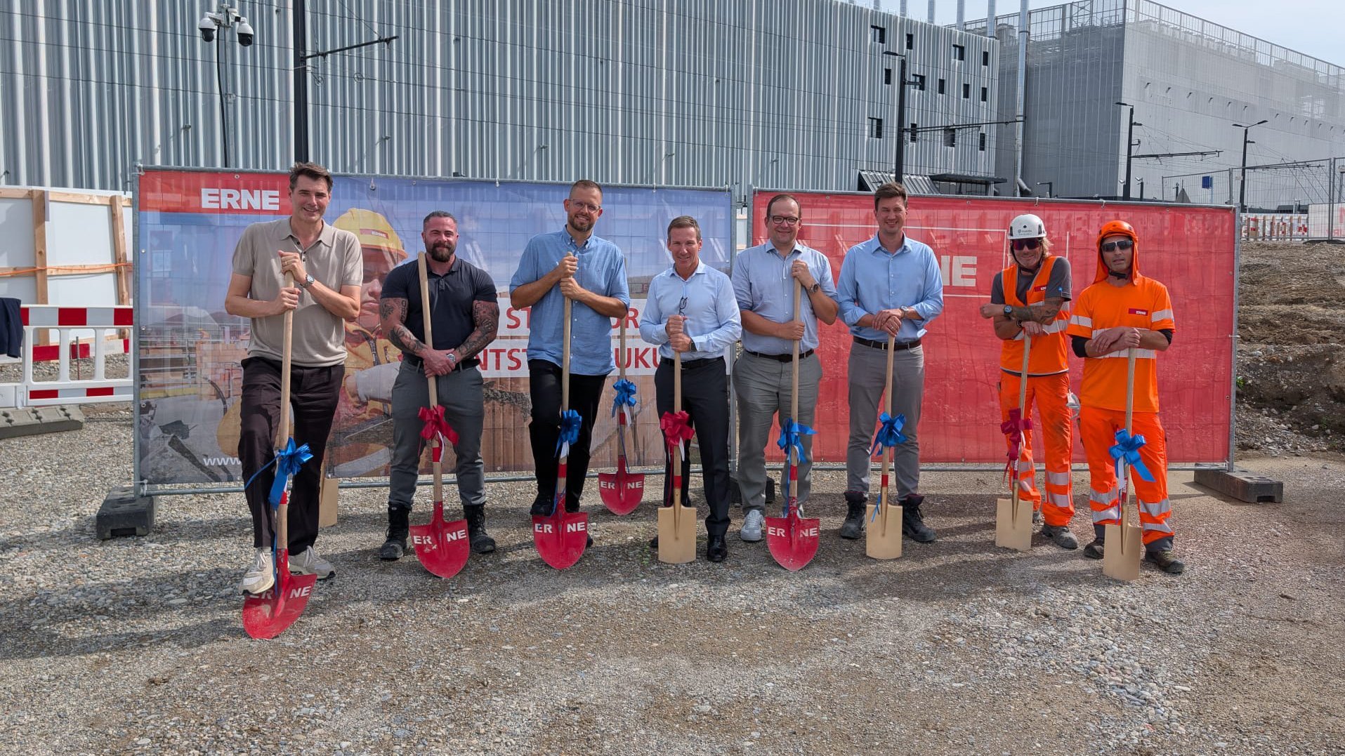 Hochbau Datacenter ZUR4 Glattbrugg Spatenstich