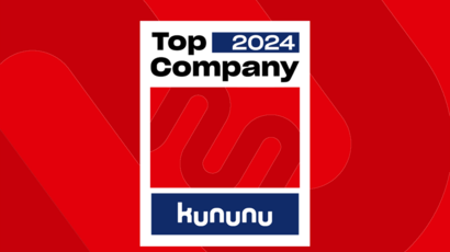 kununu Top Company Siegel auch 2024 für ERNE AG Bauunternehmung