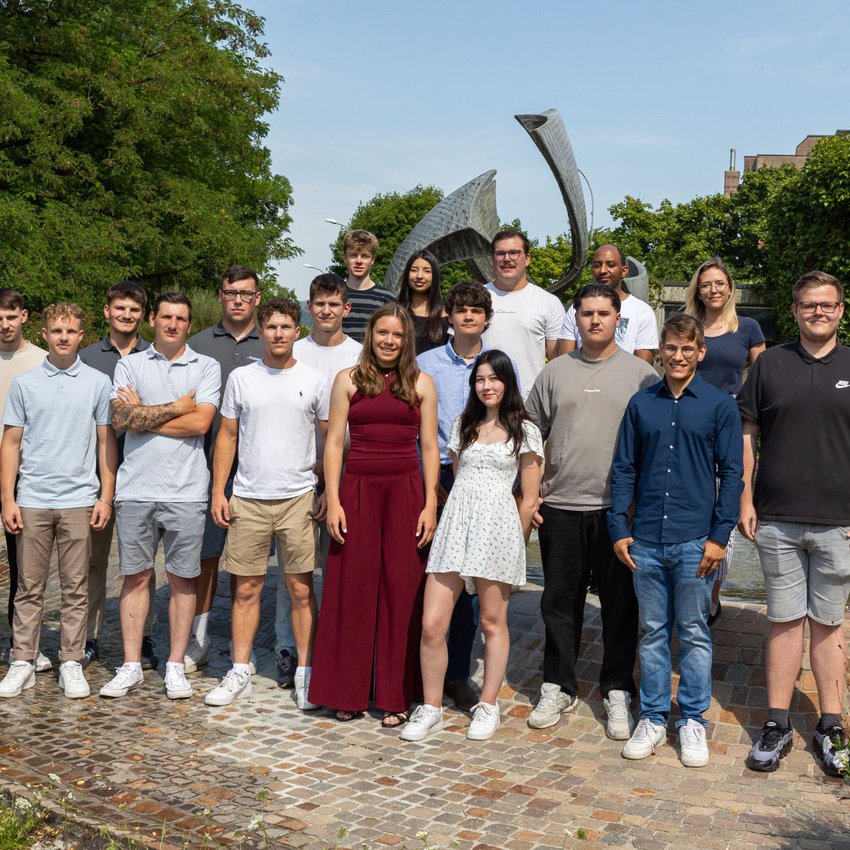 Lehrabschluss ERNE Gruppe 2025 