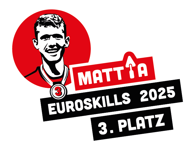 Mattia EuroSkills 2025 3. Platz 