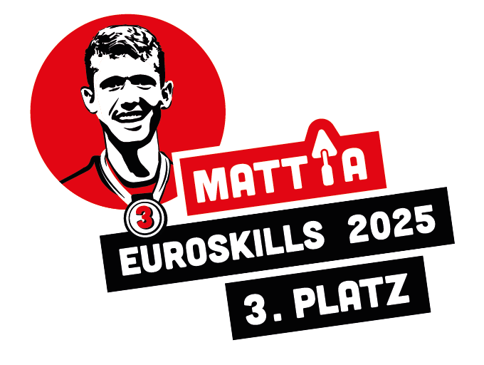 Mattia EuroSkills 2025 3. Platz Mattia EuroSkills 2025 3. Platz