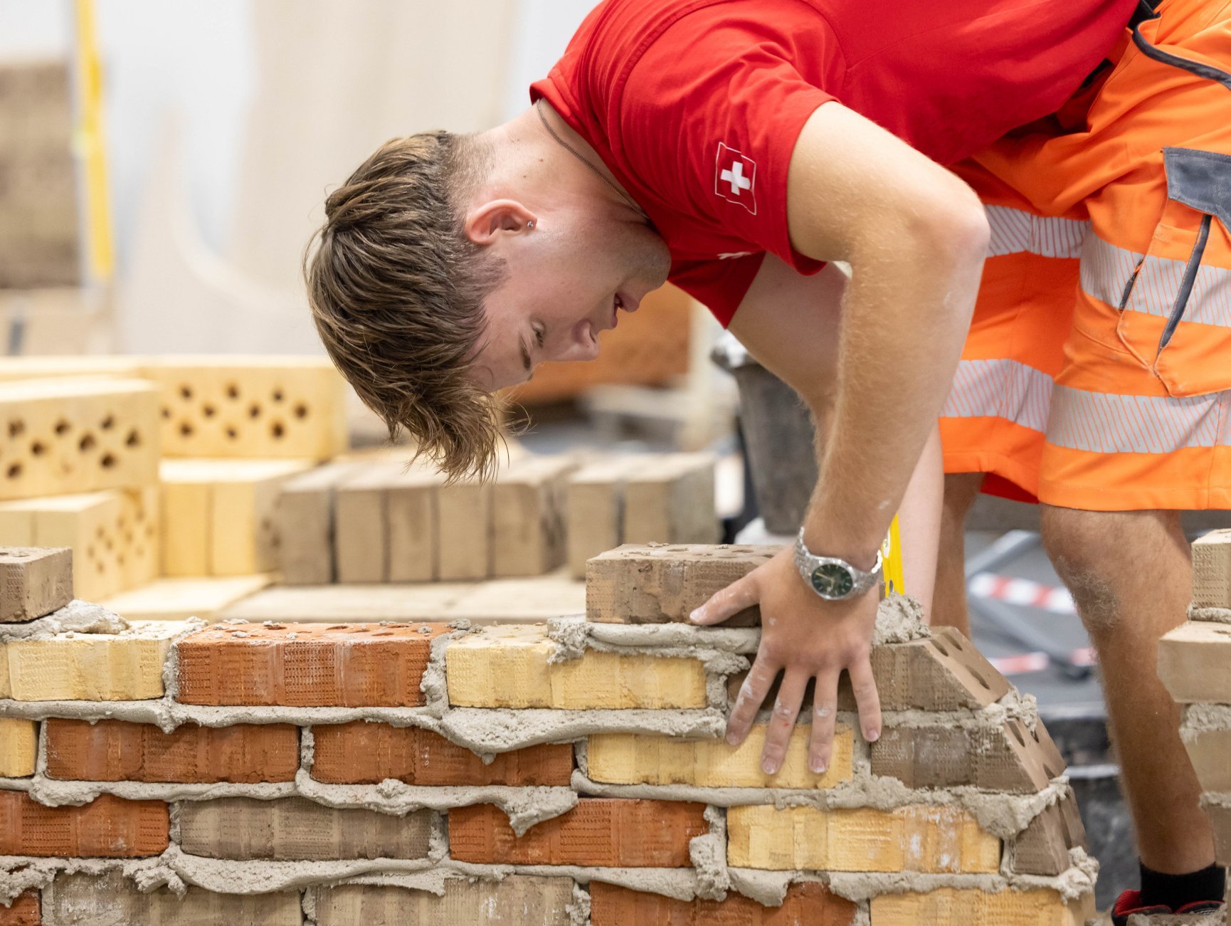 Mattia EuroSkills 2025 Wettkampf