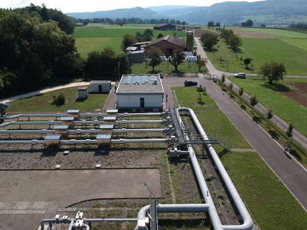 Tiefbau Wallbach Sanierung Umgebung Transitgas