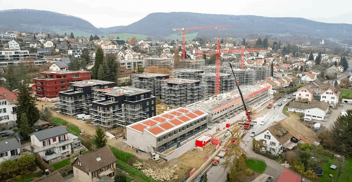 Wohnüberbauung Baumgarten Rombach Küttigen