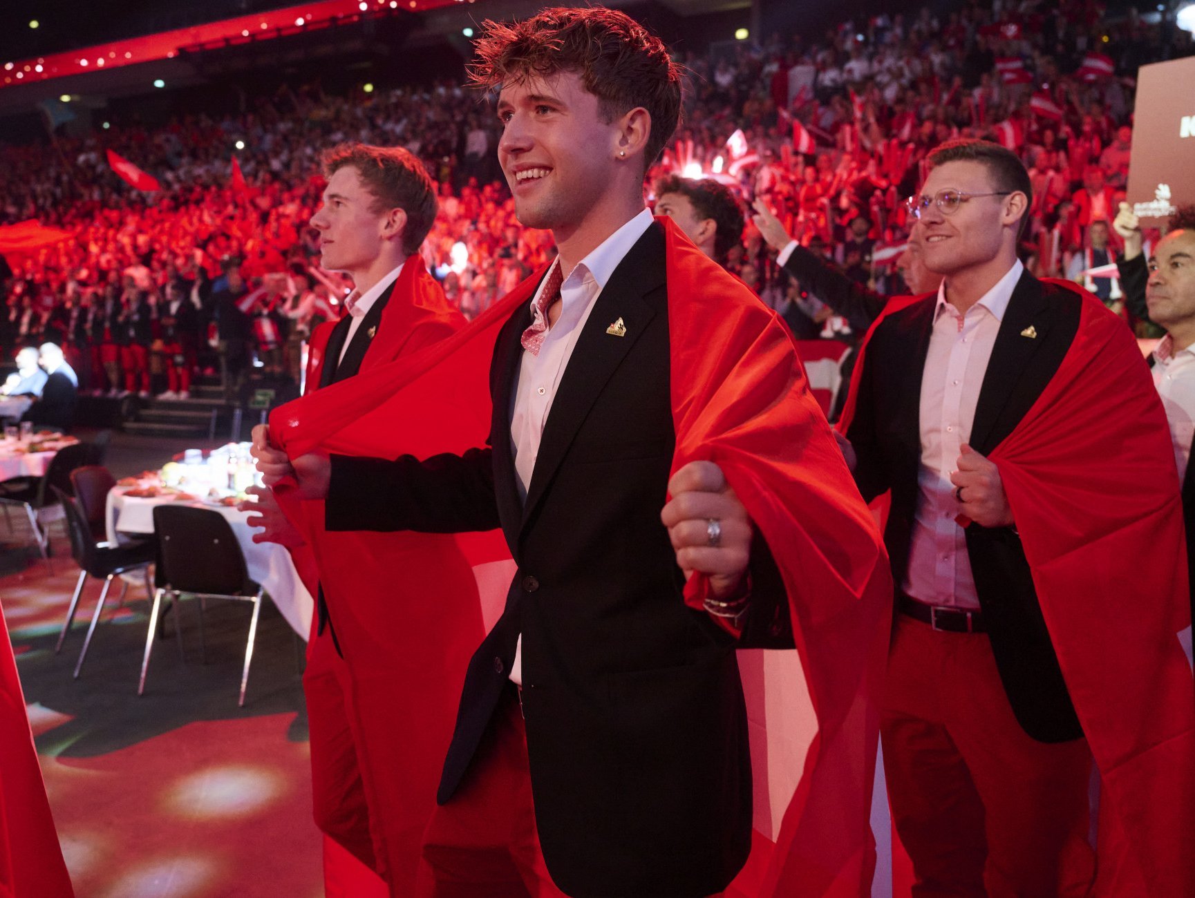 EuroSkills Siegerehrung Mattia