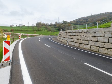 Tiefbau Kaisten-Frick Kaisterberg Belagsanierung ARGE Chaistel