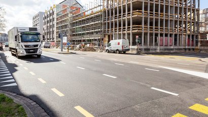 Umbau und Neubau mitten in Basel