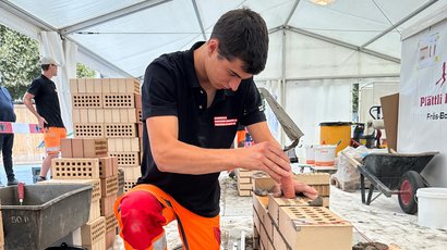 Maurer Talent Luca: Sieg an den Regio Skills