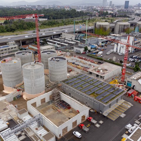 Basel Hochbau Erweiterung ARA ProRheno