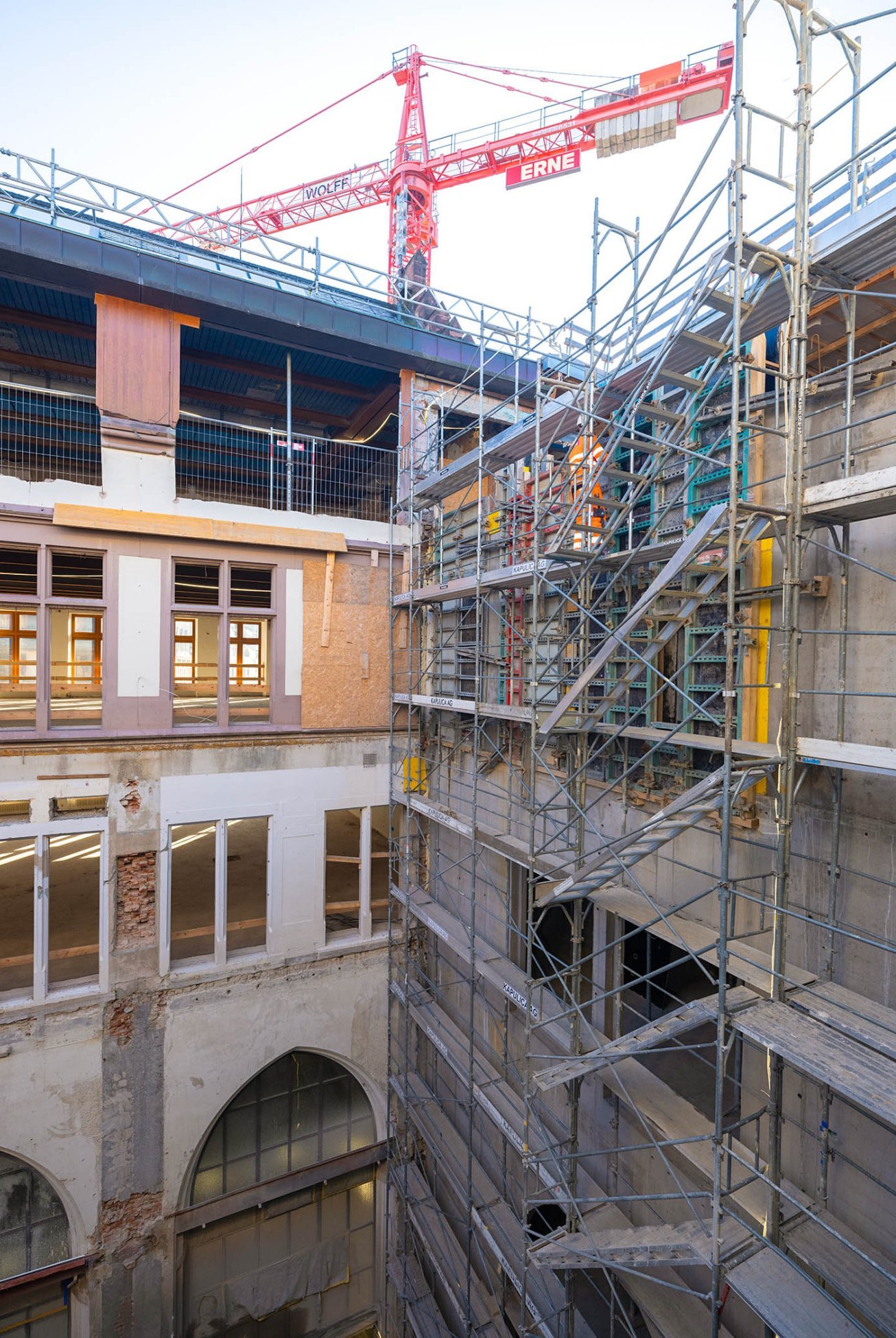 Renovation alte Hauptpost Basel