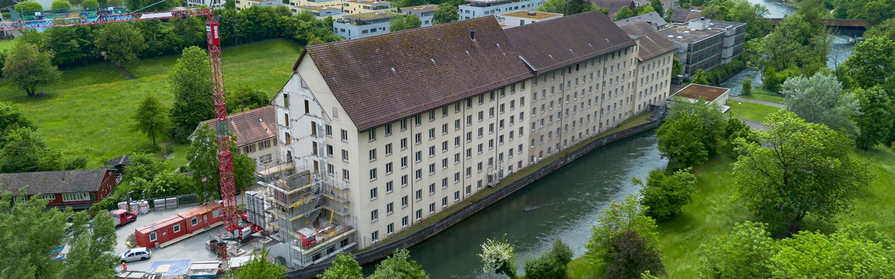 Umbau Turgi Spinnerei Haus Ost