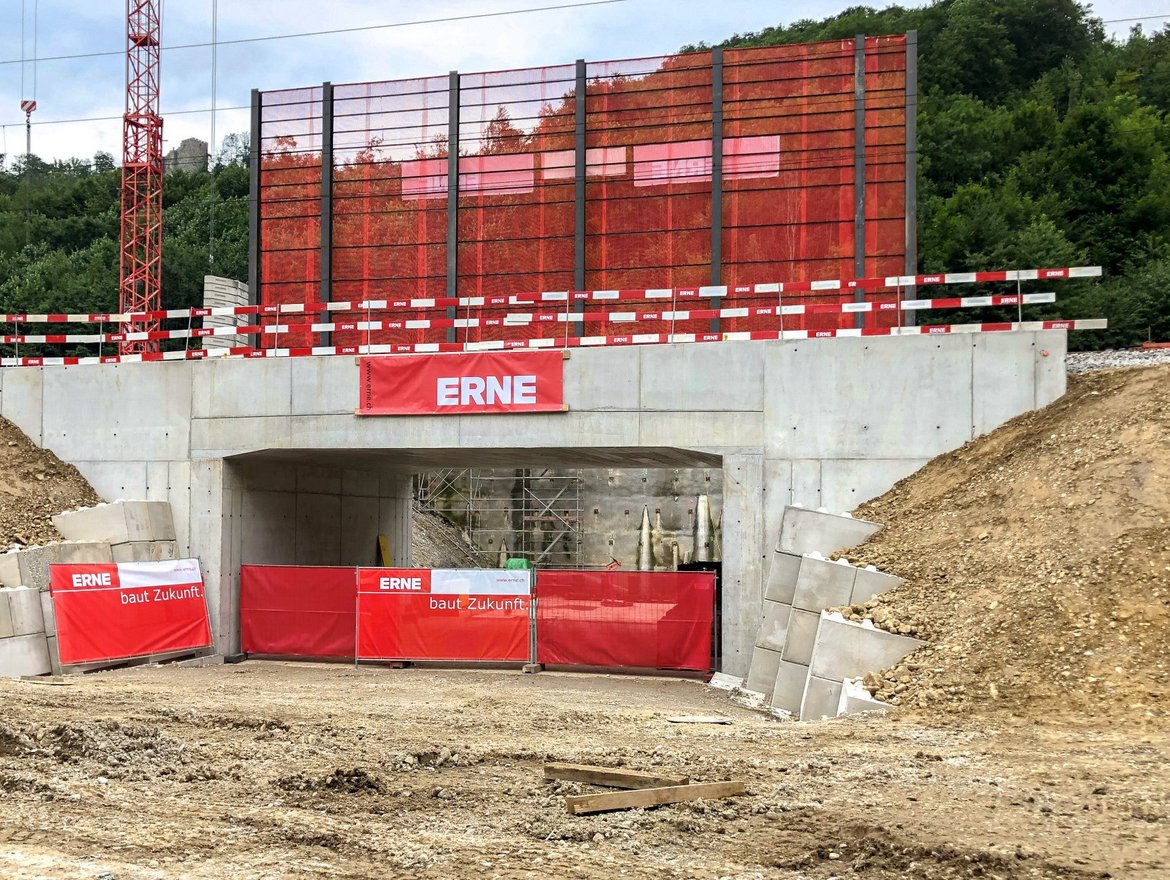 TU-Tiefbau Brugg Wildtierunterführung