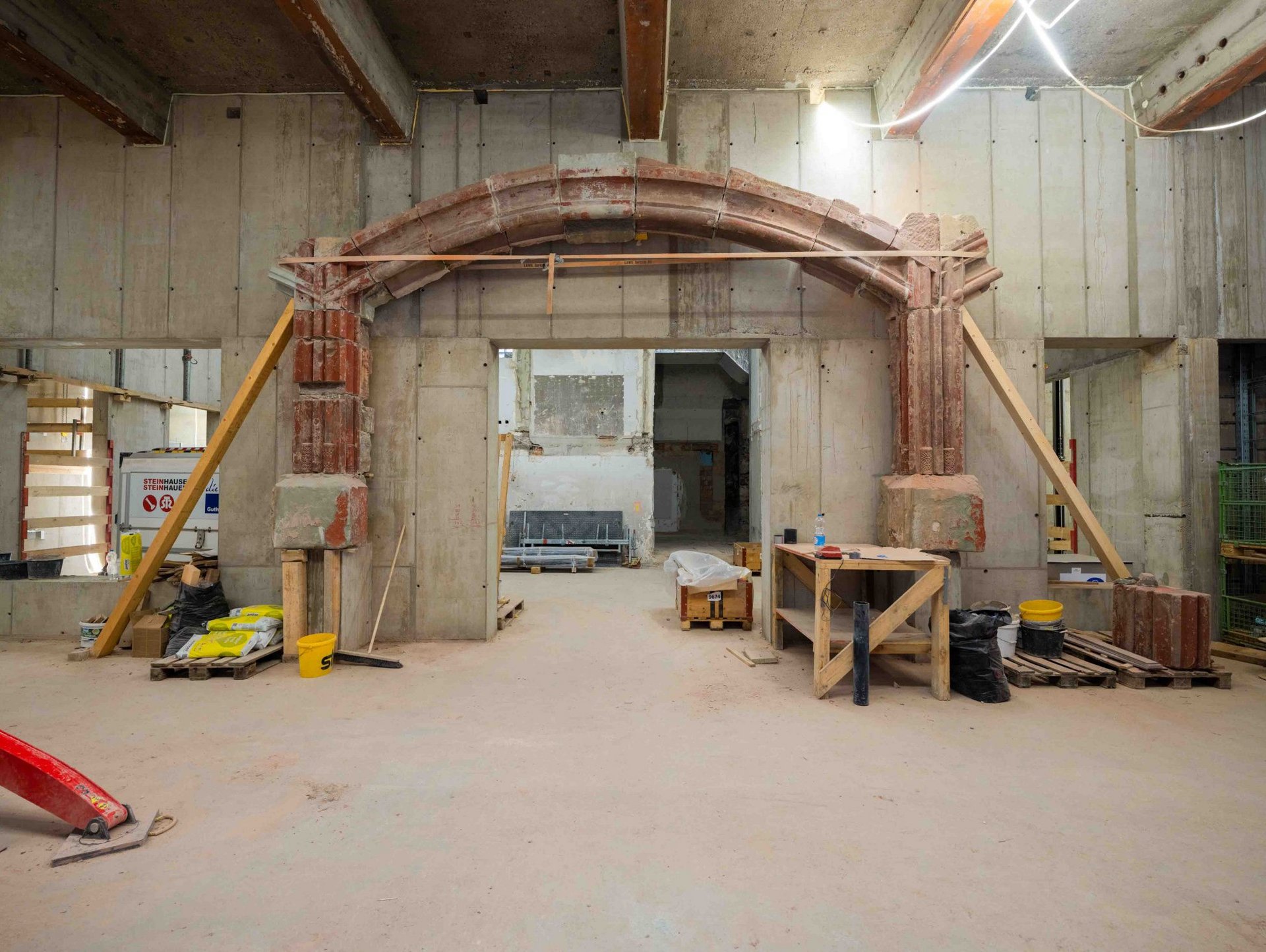 Umbau Renovation alte Hauptpost Basel