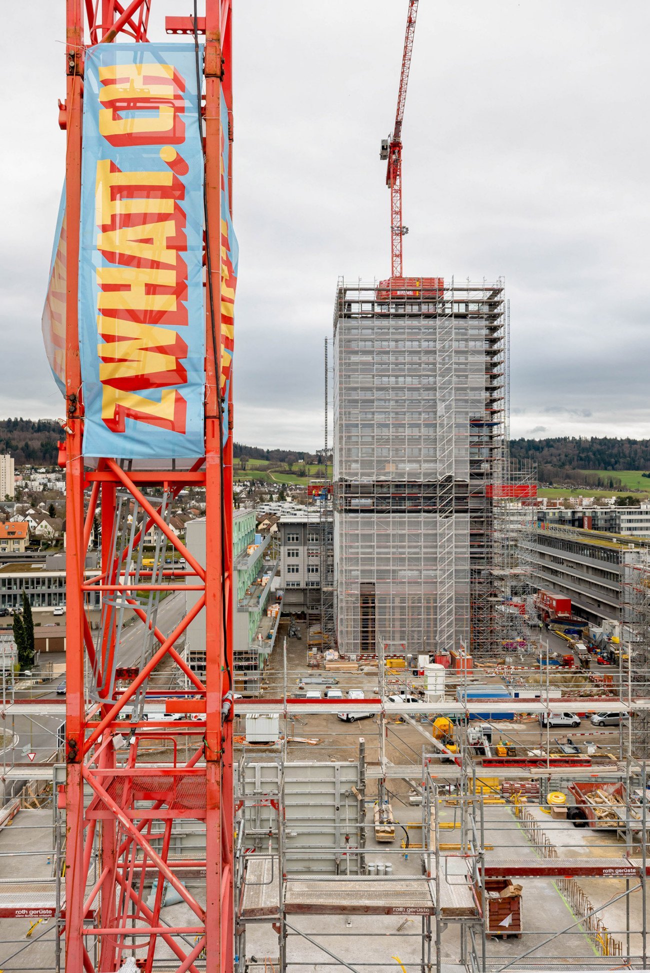 Gewerbebau Regensdorf ZWHATT Hochhaus