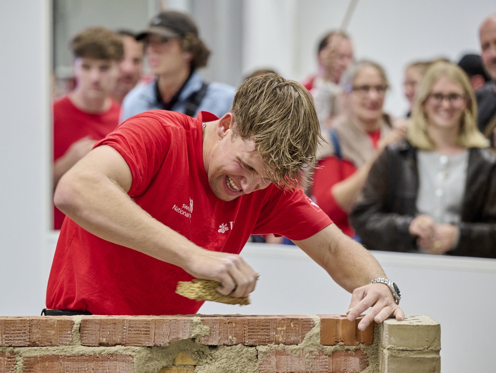 Mattia EuroSkills Wettkampf Endspurt
