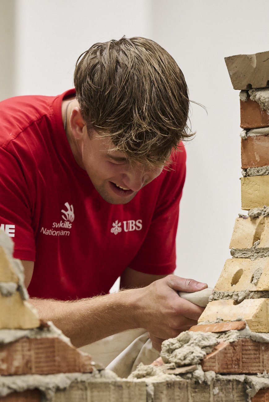 Mattia EuroSkills 2025 Wettkampf