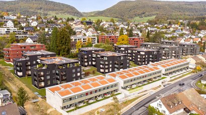 Neubau Wohnüberbauung Baumgarten Rombach Küttigen