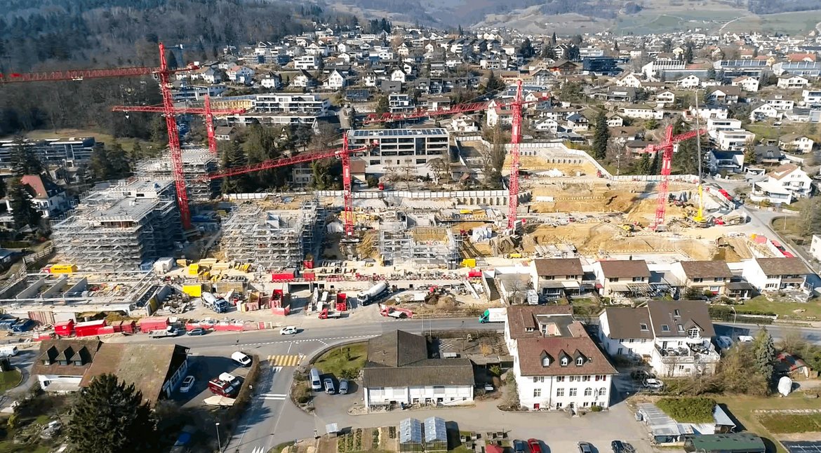 Wohnüberbauung Baumgarten Rombach Küttigen