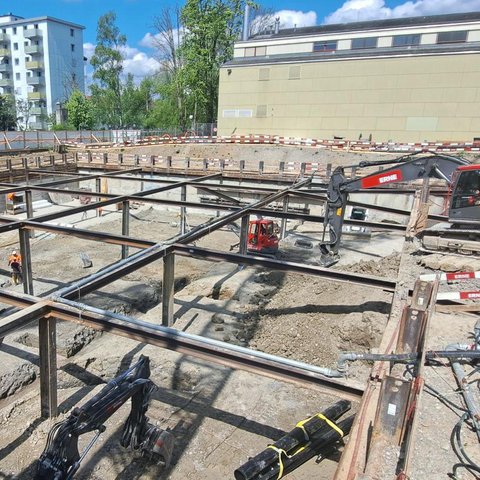 Tiefbau Zürich Energiezentrale EWZ