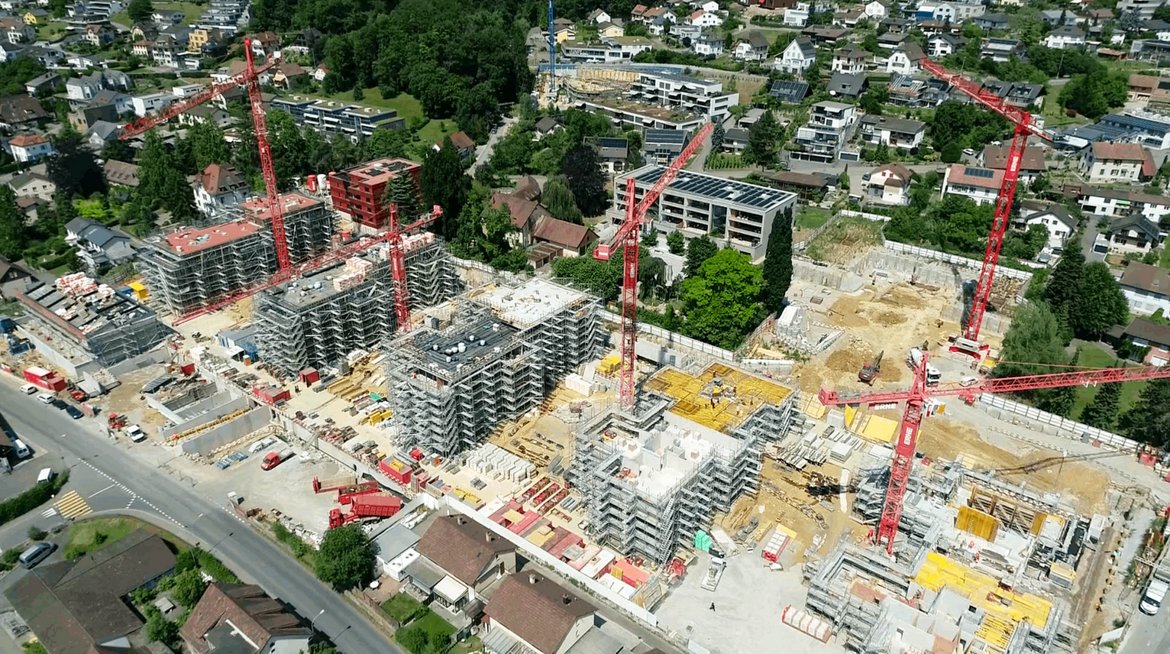 Wohnüberbauung Baumgarten Rombach Küttigen