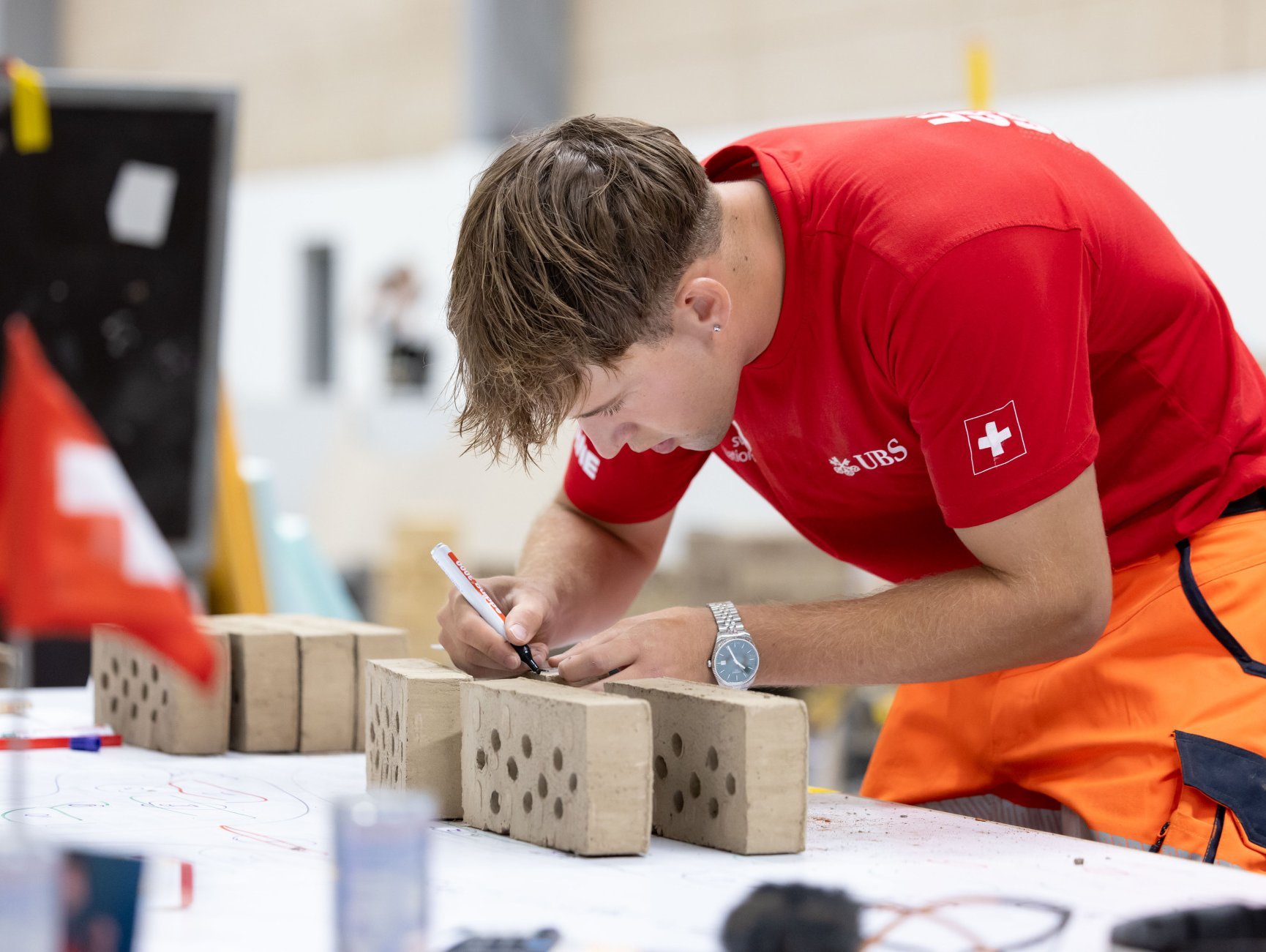 Mattia EuroSkills 2025 Wettkampf