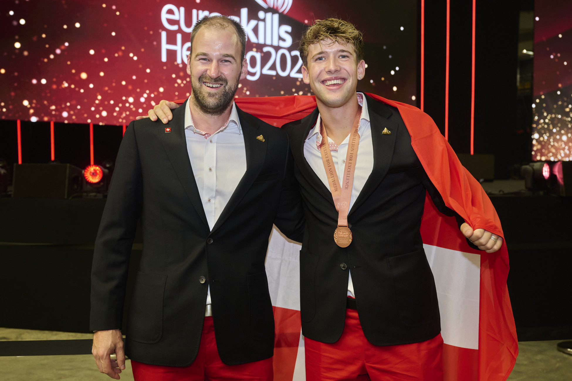 EuroSkills Siegerehrung Mattia EuroSkills Siegerehrung Mattia
